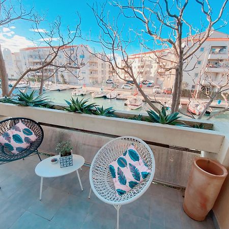 Superbe T2 Au Calme Avec Balcon Sur La Marina - 10 Lejlighed Canet-en-Roussillon Eksteriør billede