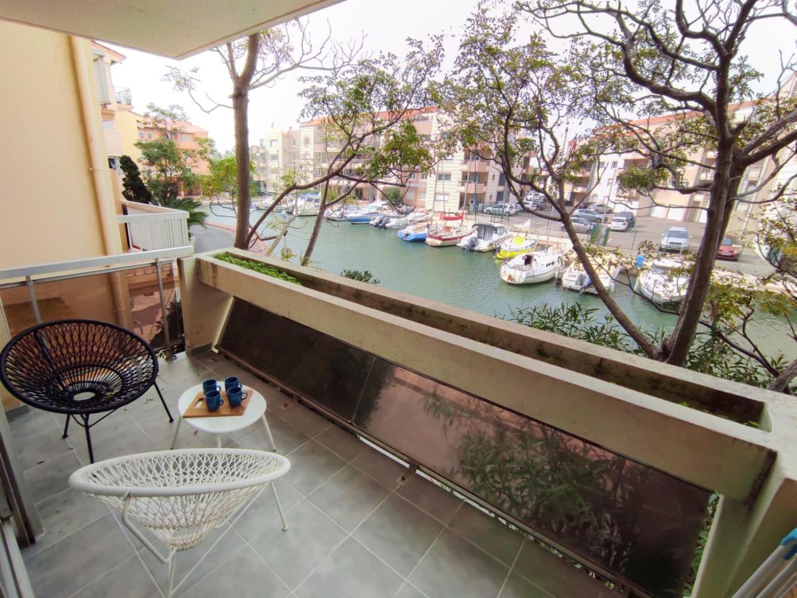 Superbe T2 Au Calme Avec Balcon Sur La Marina - 10 Lejlighed Canet-en-Roussillon Værelse billede