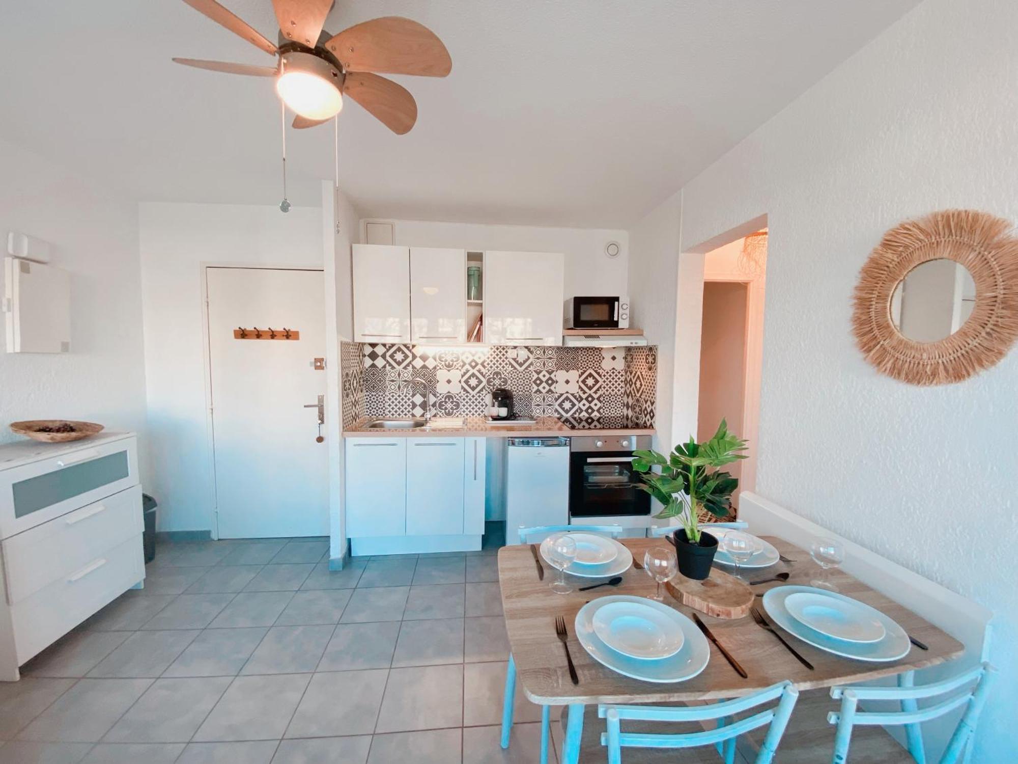Superbe T2 Au Calme Avec Balcon Sur La Marina - 10 Lejlighed Canet-en-Roussillon Eksteriør billede